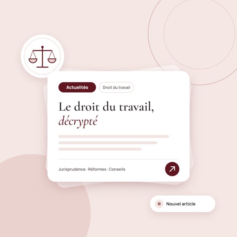 Actualités du droit du travail – MB Avocat, avocat à Toulouse